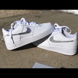 air force ones with rhinestones